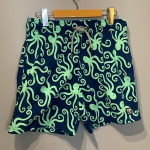 NWT Tom & Teddy Swimsuit w Octopus Pattern